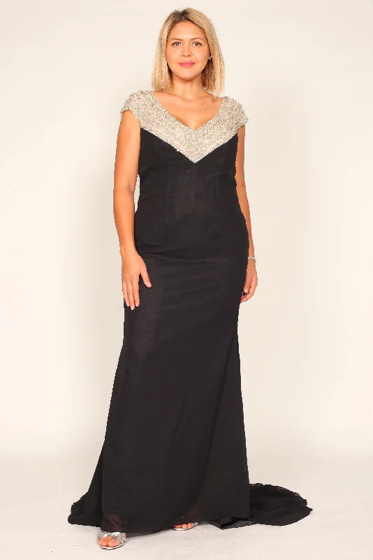 Geometric - printed wedding guest dresses for a modern weddingFormal Long Dress Sale