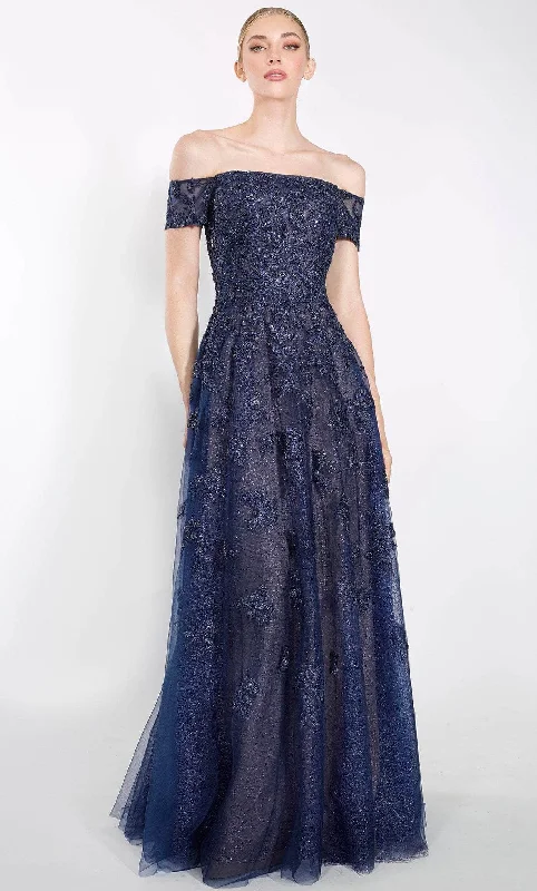 Formal dresses with halter necks and lace - up backs for a stylish promJanique 91122 - Straight Across A-Line Prom Gown
