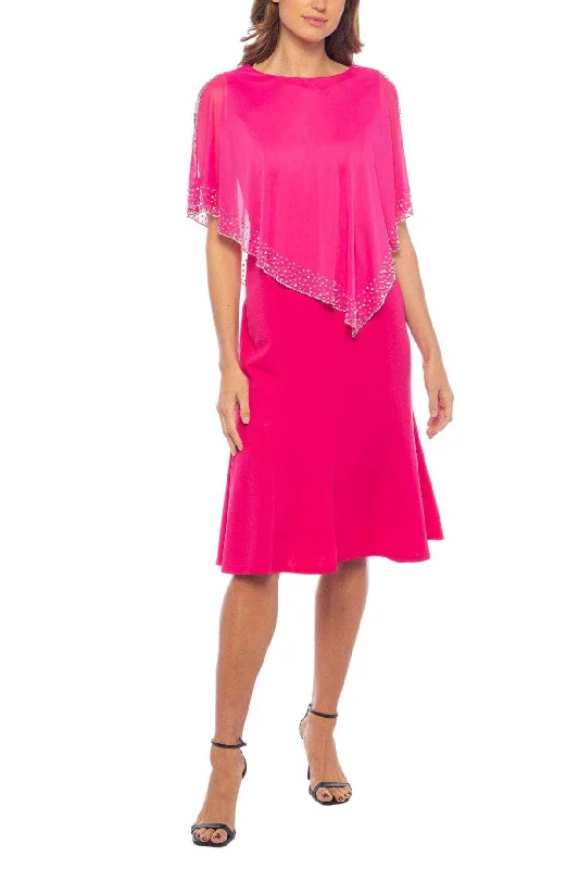 Cocktail dresses with cold - shoulder designs in a lightweight fabricMarina 268534 - Chiffon Sequin Dress