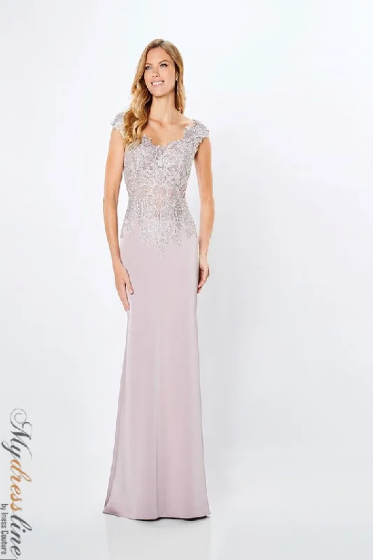 Prom dresses with one - shoulder ruffled straps and geometric patterns for a contemporary and eye - catching formal eventMon Cheri Montage 221963