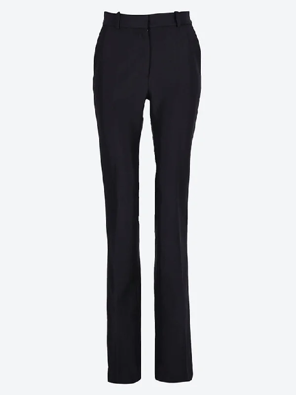 High - Waisted Women Shorts for a Retro and Flattering LookStraight tailored track pants