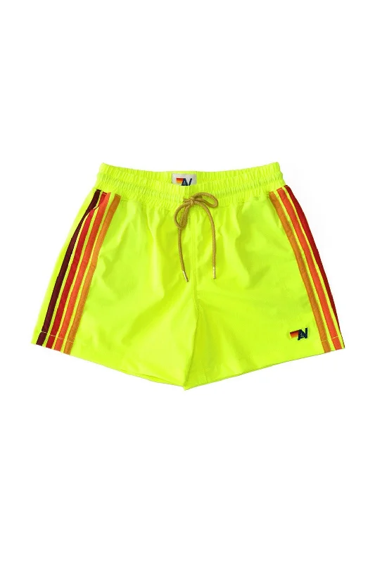 Denim Women Shorts with Distressed Details for a Casual VibeAVIATOR NATION KIDS FLEX BOARD SHORTS - NEON YELLOW