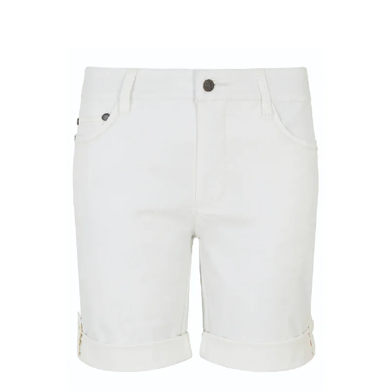 Ruffled Hem Women Shorts to Add a Feminine TouchDubarry Waldron Shorts White