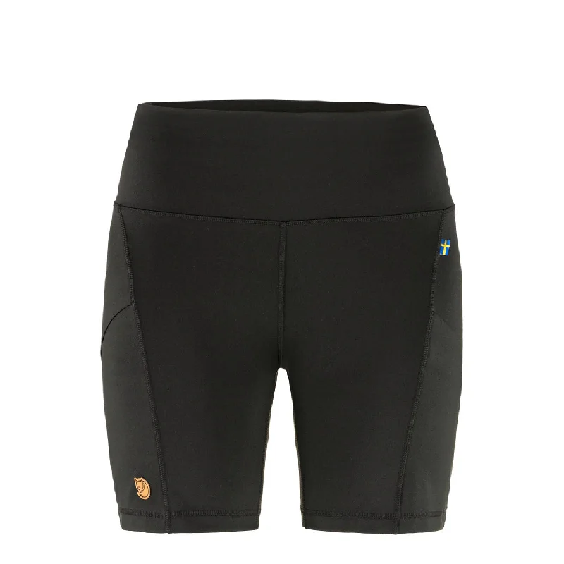 Linen Women Shorts for Breathable Comfort in Hot WeatherFjallraven Womens Abisko 6 Inch Shorts Tights Black