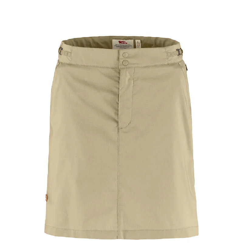 Ruffled Hem Women Shorts to Add a Feminine TouchFjallraven Womens Abisko Hike Skort Fossil