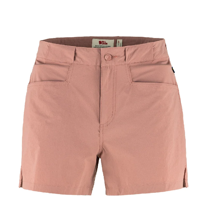 Patterned Geometric Women Shorts for a Modern AppealFjallraven Womens High Coast Lite Shorts Dusty Rose