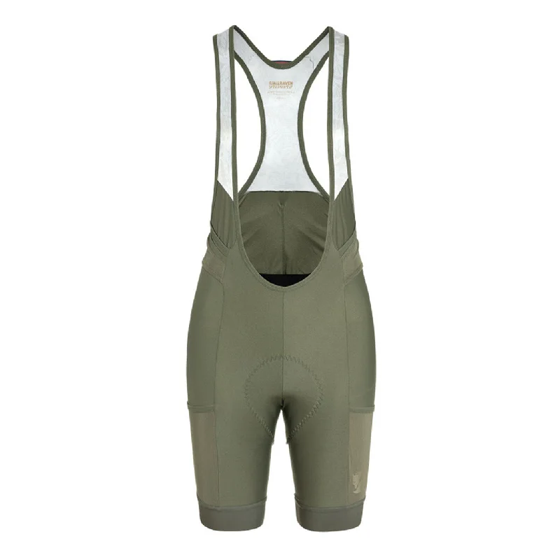 Stretchable Women Shorts for Maximum MobilityFjallraven x Specialized Womens Adventure Bib Shorts w/SWAT Green