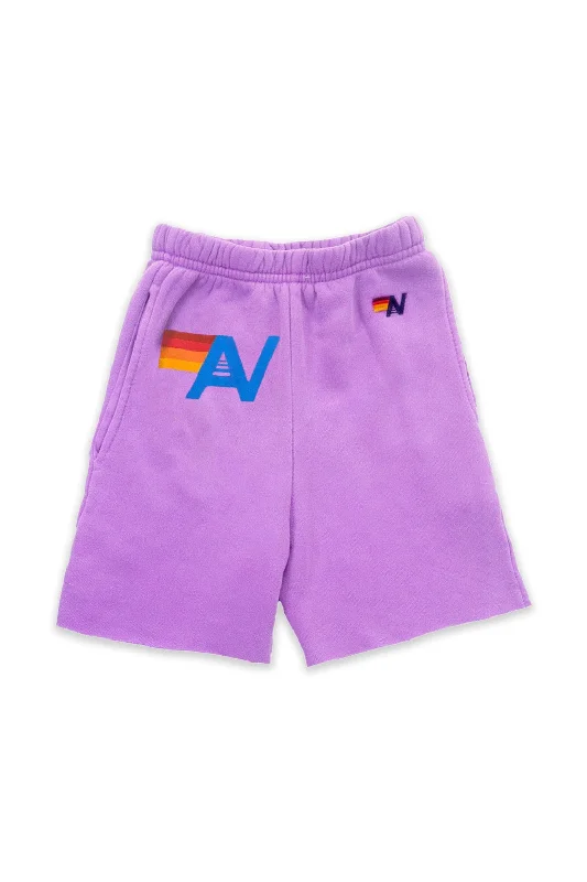 Cargo Women Shorts with Multiple Pockets for FunctionalityLOGO KIDS SWEATSHORTS - NEON PURPLE
