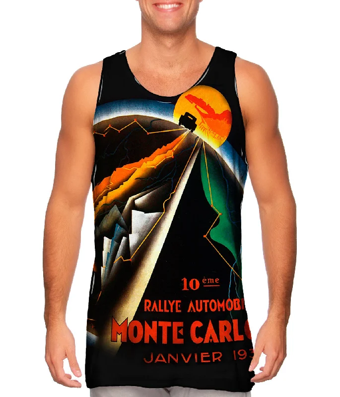 V - Neck Women's Moisture - Wicking Tank Tops for RunningMonte Carlo 020