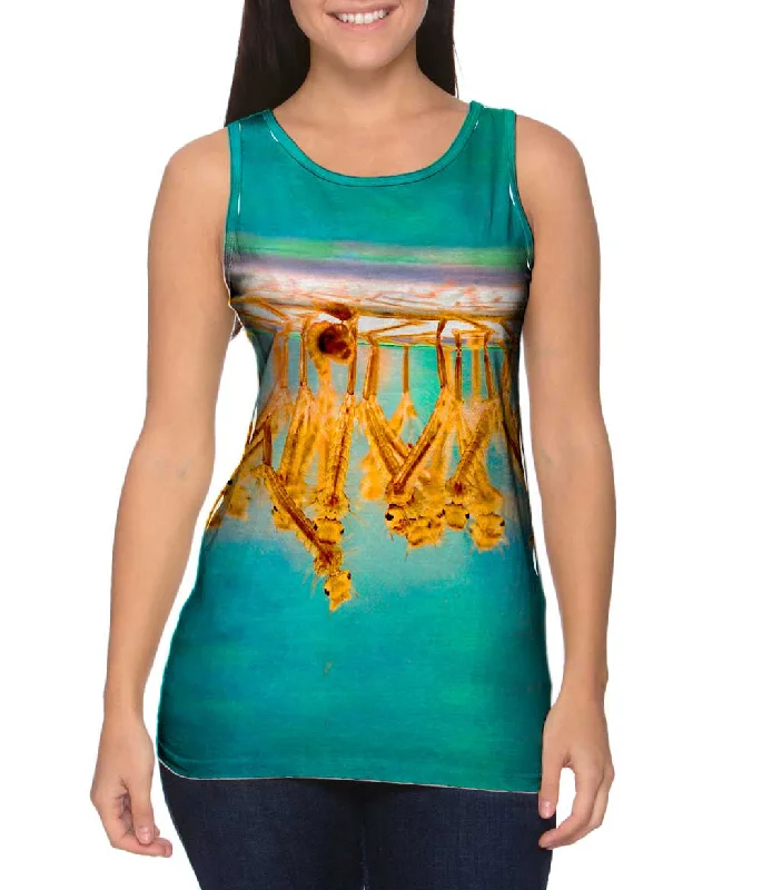 Women's Cropped Tank Tops with Vintage Band LogosMr Raccoon