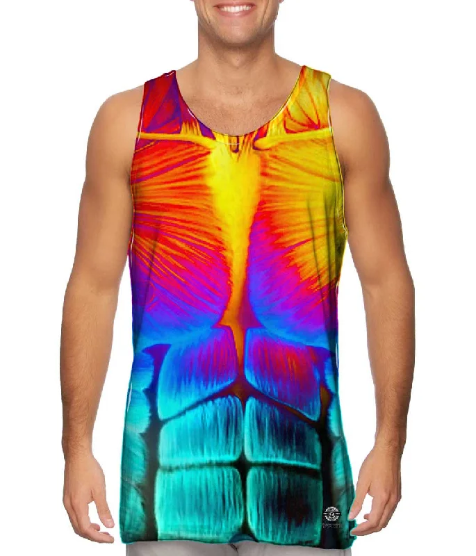 Women's Cropped Tank Tops with Vintage Band LogosMuscle Tone