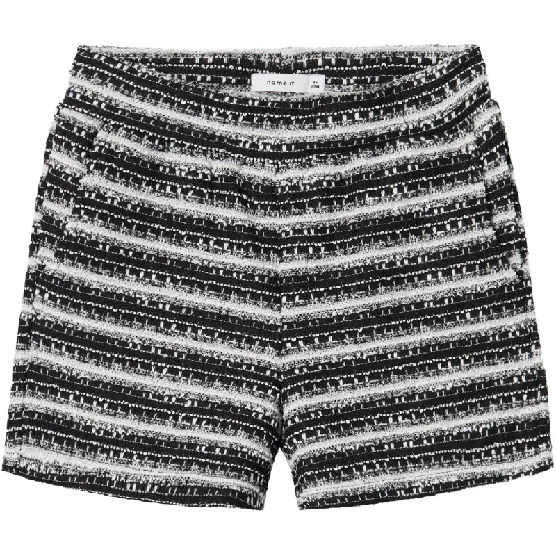 High - Waisted Women Shorts for a Retro and Flattering LookName It Black Ragia Shorts