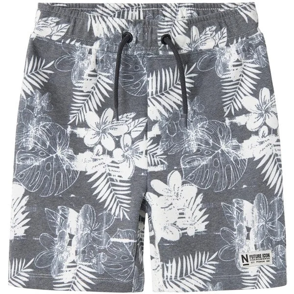 Printed Floral Women Shorts for a Summer - Ready StyleName it Dark Sapphire Farvel Sweat Shorts