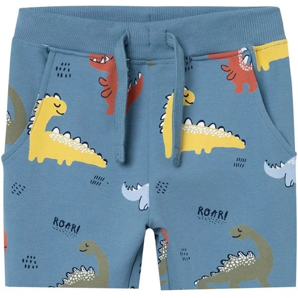 Cargo Women Shorts with Multiple Pockets for FunctionalityName it Provincial Blue Himmel Sweat Shorts