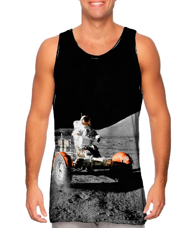 Plus Size Women's Criss - Cross Back Tank Tops in Neon ColorsNASA Apollo 17 Lunar Roving Vehicle