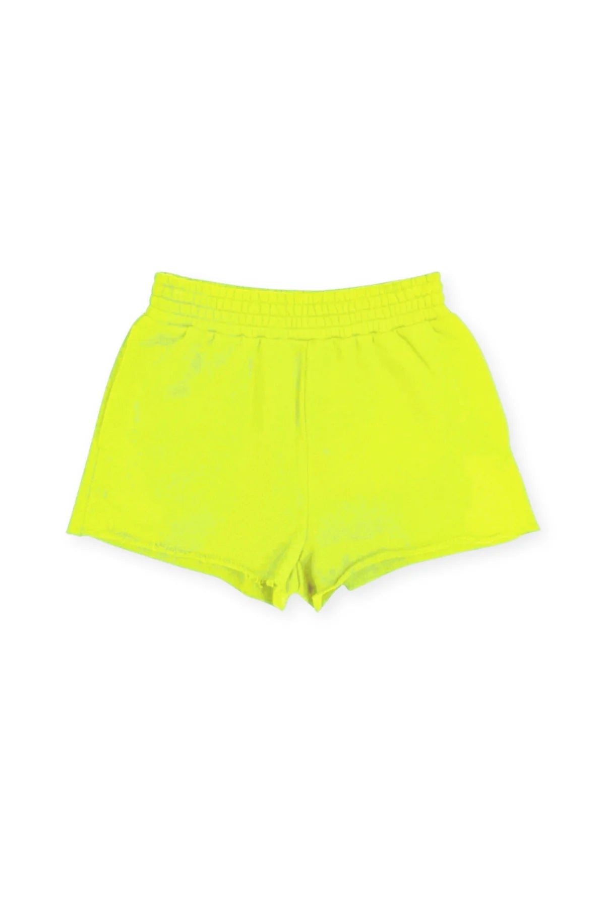 Printed Animal Print Women Shorts for a Wild and Stylish AppearanceNeon Yellow Shane Shorts