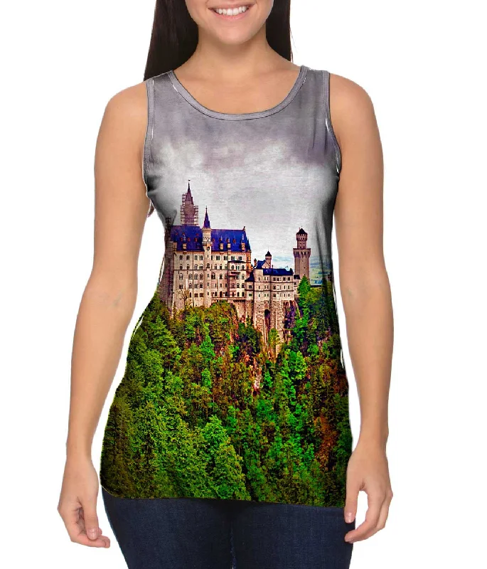 Square Neck Women's Organic Cotton Tank Tops in Earth TonesNeuschwanstein Castle