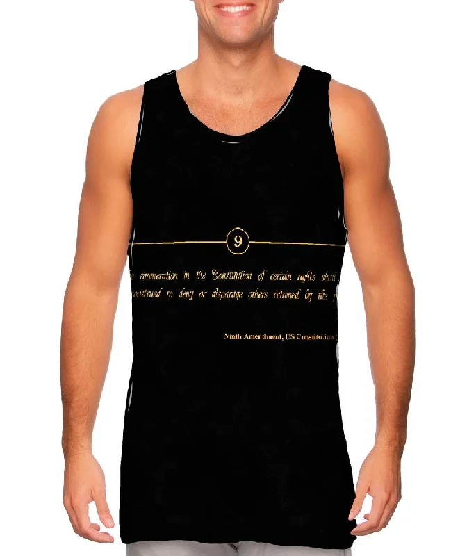 Women's Sleeveless Ribbed Tank Tops for a Trendy LookNinth Amendment Us Constitution