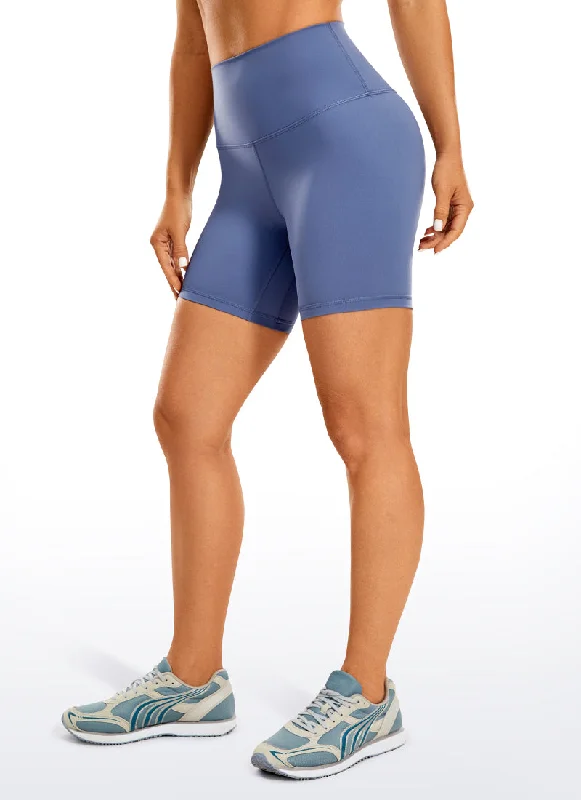Ruffled Hem Women Shorts to Add a Feminine TouchNakedfeel Shorts 4''