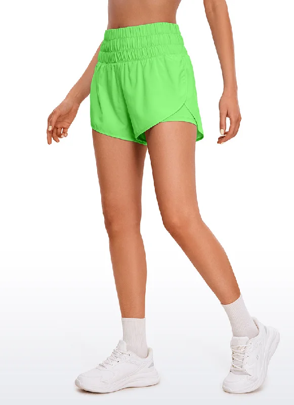 Printed Animal Print Women Shorts for a Wild and Stylish AppearanceFeathery-Fit Soft High-Rise 2 in 1 Shorts 3''