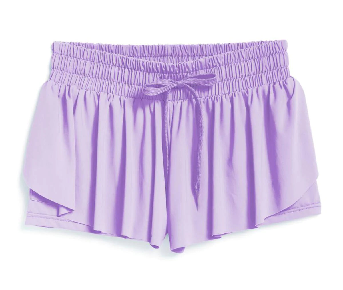 Elastic Waist Women Shorts for Easy Wear and ComfortFly Away Shorts