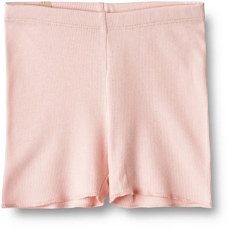 Patterned Geometric Women Shorts for a Modern AppealWheat Rose Ballet Rib Shorts Sine