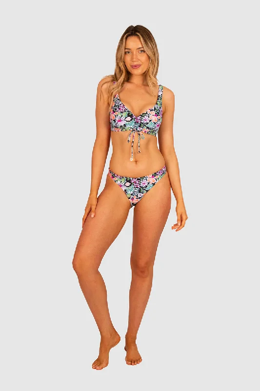 Metallic - finish bikini for a glamorous and eye - catching poolside lookLa Fiesta Regular Bikini Pant