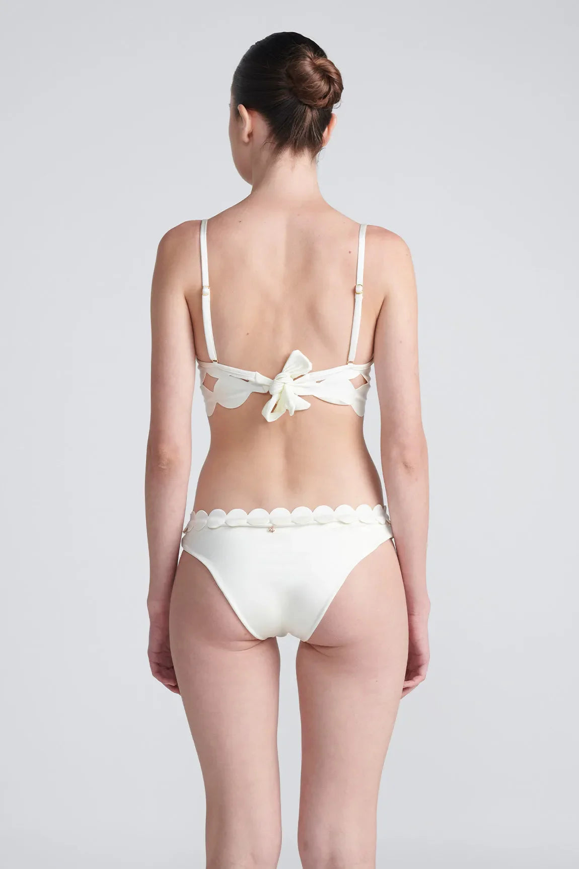String bikini for a minimalistic and sexy beach styleBottom Nostalgia Ivory