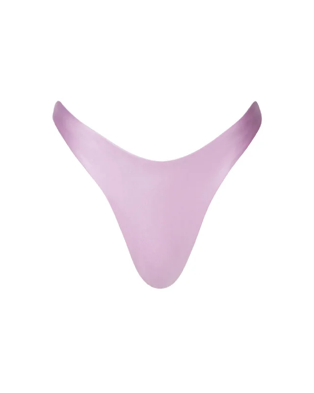 Metallic - finish bikini for a glamorous and eye - catching poolside lookDaisy Classic Lilac Bikini Bottom
