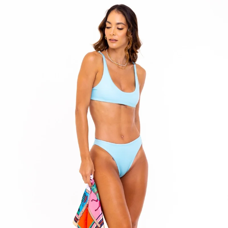 UV - protection bikini for safe sun exposure during beach daysDaisy Mint Classic Bikini Bottom