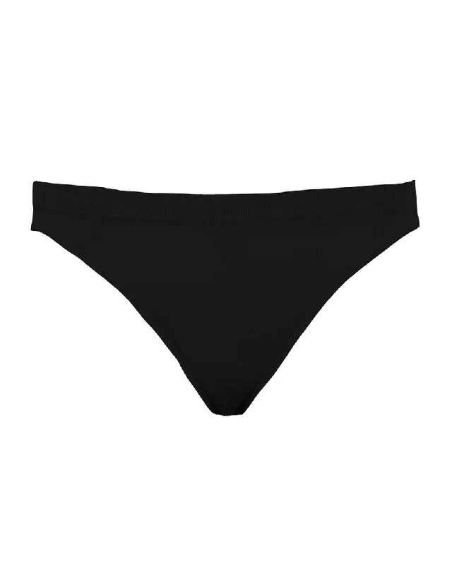 Long - line bikini top for added support and a fashionable lookDYNAMIC Bikini Bottoms | Black