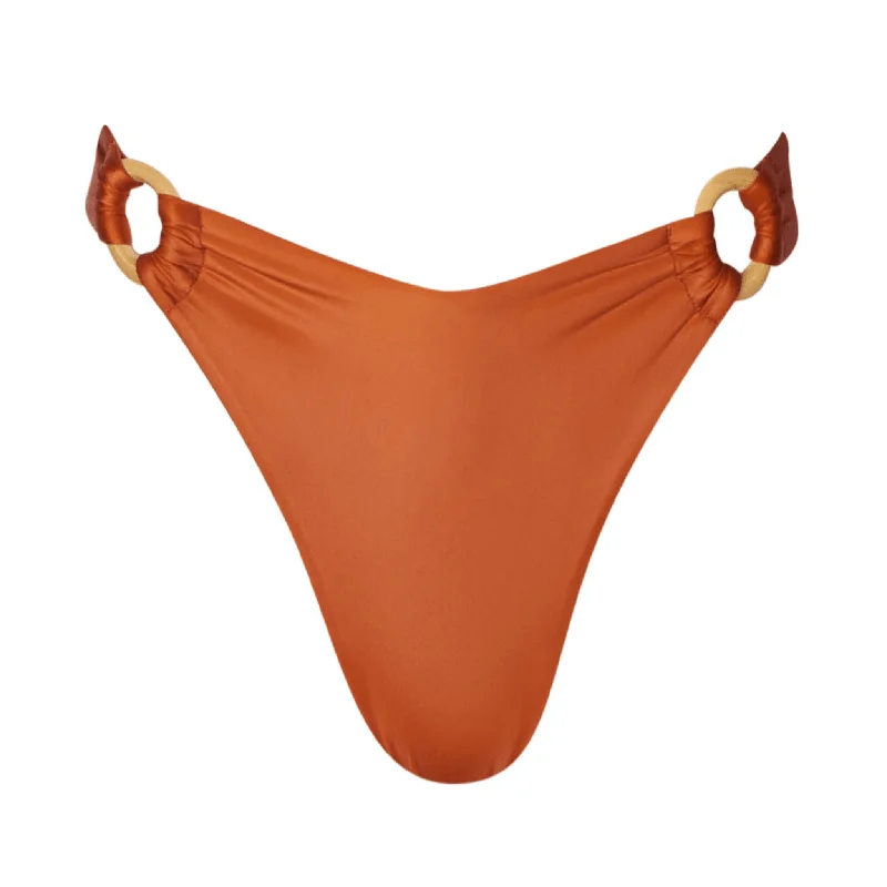 Long - line bikini top for added support and a fashionable lookRebecca Terra Bikini Bottom