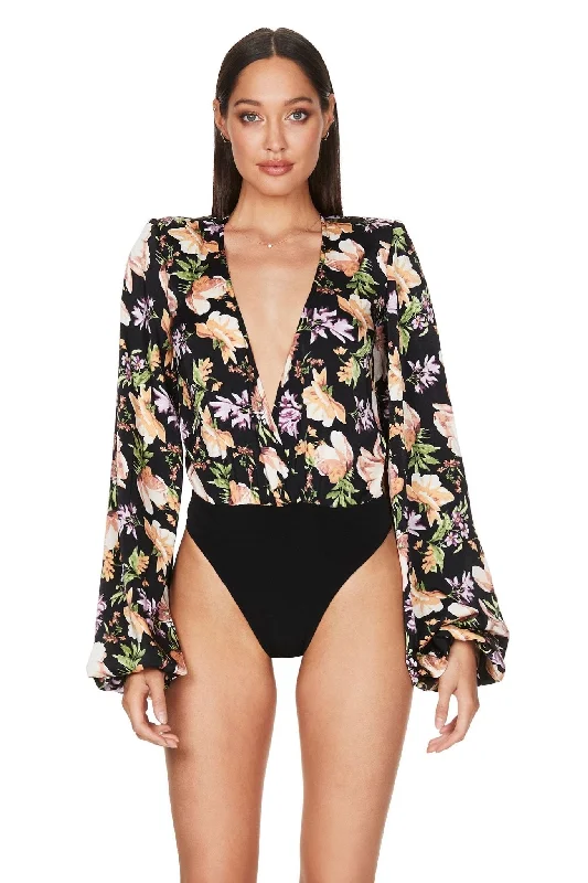 Maternity Bodysuits for Expecting Mothers' ComfortSIMONE BODYSUIT