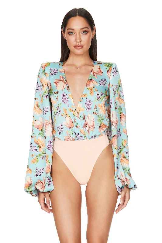 Long - Sleeve Bodysuits for Cold Weather LayeringSIMONE BODYSUIT
