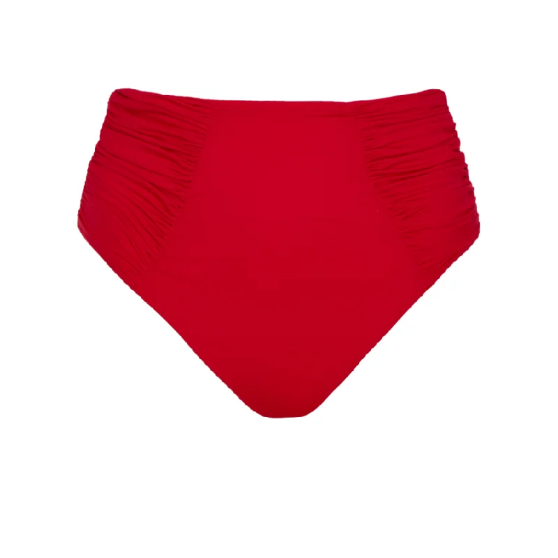 String bikini for a minimalistic and sexy beach styleTali Red Bottom