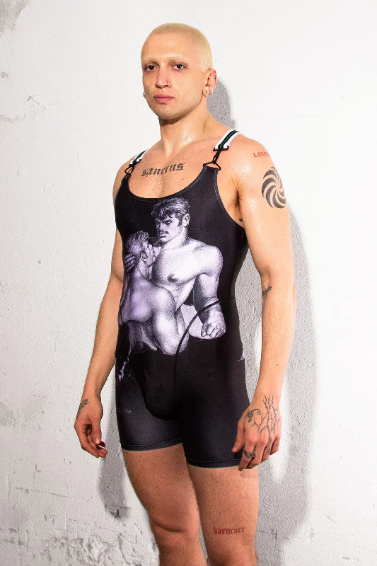 Crop Bodysuits to Pair with High - Waisted BottomsTom of Finland® Wrestler