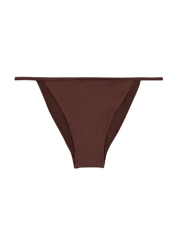 Monokini - style bikini with a unique one - piece - meets - bikini designZESTFUL Bikini Bottoms | Maroon
